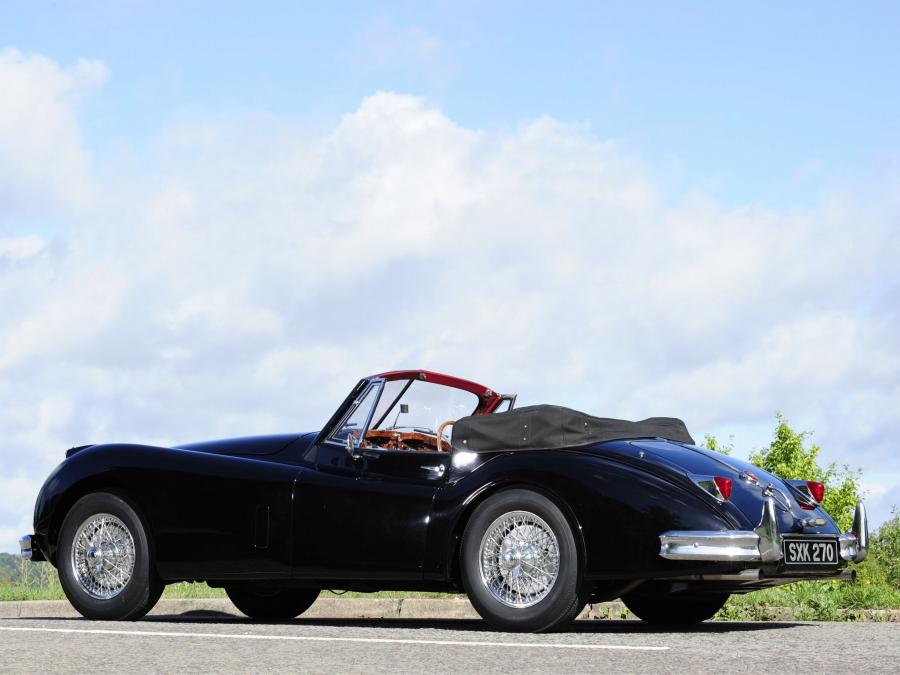  Jaguar XK140 Drophead Coupe 1954 года  (UK) (фото 5 из 9)